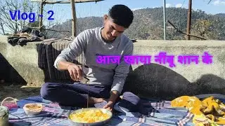 Vlog - 2!! आज खाया नींबू शान के!! Village Lifestyle Vlog!!