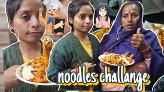 🔥 Noodles Challenge 🌶️ | Can I Finish I Mother's challenge #vlog 