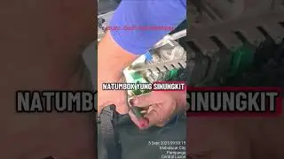 #automobile isuzu6uz1 pumpcrete replace inring at S pipe and fixing relay and fuse