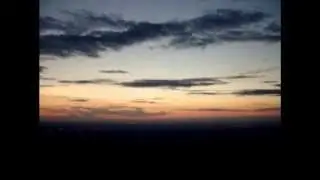 Sky Diving at Sunset