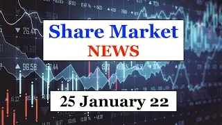 Share Market News Today | 25 Jan 2022 #shorts #finconcise