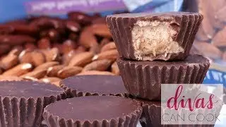 Vegan Chocolate Almond Butter Cups