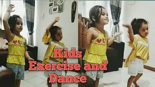 Anvi Having Fun with her Friend....Part2 / Kids Gummy Bear Dance song / Kids Exercise