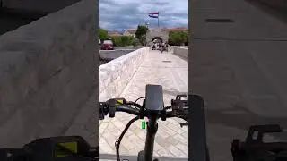 Rowerem z Campingu Zaton do Miasteczka