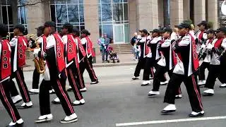 The charlotte mlk parade 2017:Phillip o berry high school