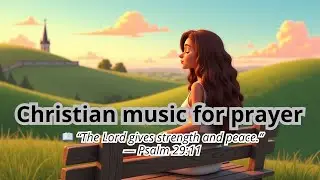 Peaceful Christian music for prayer &ndash; Rest and quiet your heart #christianstudy #christianmusic