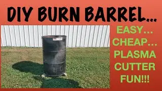 BURN BARREL...QUICK, EASY, SIMPLE!!!    Make it yourself!