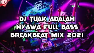 ENAK!! BREAKBEAT DJ TUAK ADALAH NYAWA FULL BASS MIX 2021