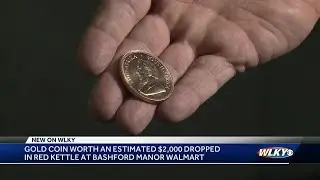 Gold, rare silver coins dropped in Red Kettle for Salvation Army