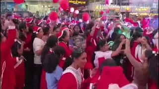 ക്രിസ്തുമസ് വരവായി കരോൾ ഘോഷയാത്ര.....