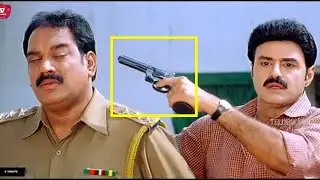 Balakrishna Telugu Shocking Movie Scene In Police Station | Telugu Videos