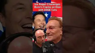 #News #trending #DOGE #elonmusk #joerogan #Bono #Comedian #reaction