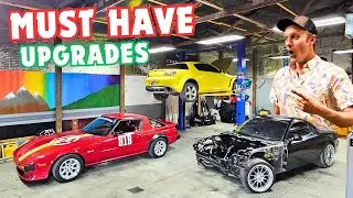 Transforming a DIRT FLOOR Barn into a Race Shop - Rad Works UPGRADES