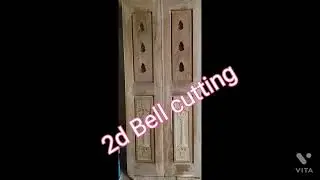 ARTCAM 2D CUTTING . CNC Router 2D Bell cutting