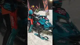 Warm-up Complete 🔥 #snowmobile #sledheadzzz #snocross #winter #sendit #skidoo #brp #racing #race