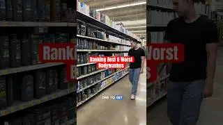 Ranking Best & Worst Bodywashes #bodywash #grooming #walmart