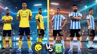 FIFA VOLTA 26 - RONALDO, MESSI, MBAPPE, NEYMAR, SALAH ALL STARS | AL NASSR VS ARGENTINA - FINAL