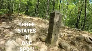 Exploring Buck Hill&rsquo;s Abandoned Homes, Hidden Cattle Bridge & Tri-State Marker | Burrillville, RI