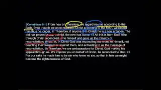 2 Corinthians 5:16-21 Devo | New Covenant Community Church