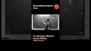 Dnyanadeep Agriculture Optional Answer Writing 2025 #agri #dnyanadeep #answerwritingtips #mpsc #upsc