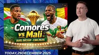 Comores vs Mali : le match d&eacute;cisif de la CAN 2025🌏