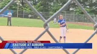 Auburn beats Eastside in the Class 1 Softball Quarterfinals, 4-1