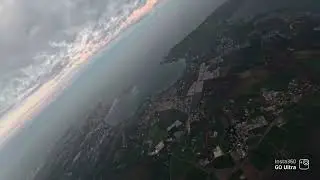 Skydiving - Sunset over Syracuse, Sicily