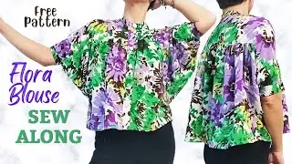 Sew this Free Gathered Top -- 