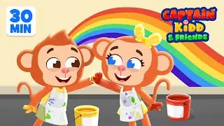 Captain Kidd and Friends Full Episodes - Kiddopia - Cartoon For Kids Compilation