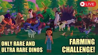 Only Rare Dinos | Paleo Pines Steam Key Giveaway + Farming Challenge  [LIVE]
