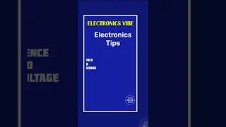 electronics tips | basic electronics | interview questions | #electronicsvibes