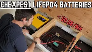 Dirt CHEAP LFP Batteries Run My Solar Off-Grid RV