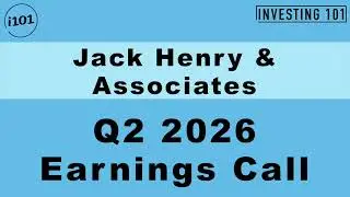 Jack Henry & Associates Q2 2026 Earnings Call