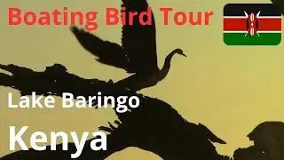 🇰🇪  HIPPOS & SUNRISE BIRDING: Traditional Fishing in Rising Waters  Budget Travel Lake Baringo KENYA