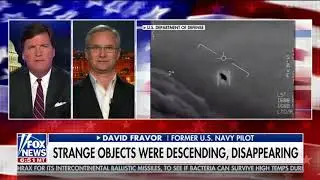 NEW UFO INTERVIEW - Navy F A 18 Super Hornet Pilot who Chased UFO talks to Tucker Carlson