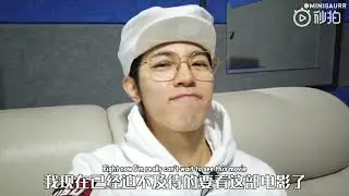 {ENG SUB} 190426 Han Mubo's vlog - Watching a movie