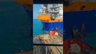 NEVER GIVE UP  #ship #dadoysarj #pipelineconnection #rigger