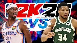 NBA LIVE! Thunder VS Bucks January 22,2025 PS5 NBA2K26