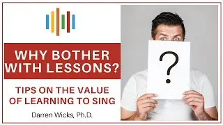 Why bother taking singing lessons? 🎤Tips on learning to sing  🎤