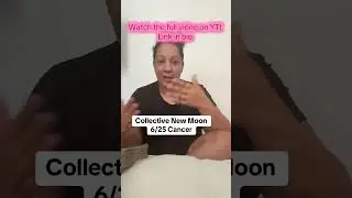 New video posted! collective new moon reading Cancer #newmoon #newmoonreading #cancer #tarot