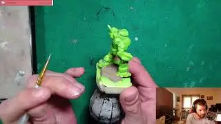 [Twitch Stream]Battletech Mini Painting - Finishing up the Emerald Bandito's Lance