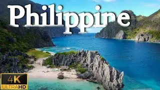Philippines 4k Nature View With Relaxing and Study Music Video