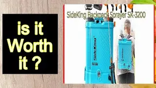 SideKing Backpack Sprayer SK-3200 Features - Important Information