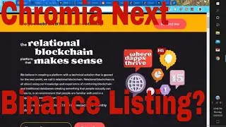 Chromia Coin News Today Binance Listing Community Voting CHR Coin Price Rising