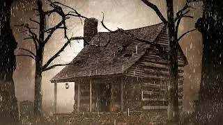 Creepy Cabin in the Woods Ambience ASMR - Rain Sounds