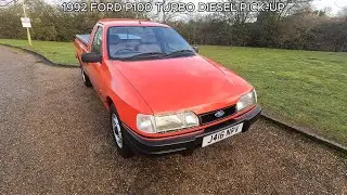 1992 FORD P100 TURBO DIESEL PICK-UP