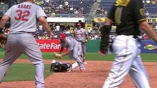 STL@PIT: Descalso turns two after off-balance flip