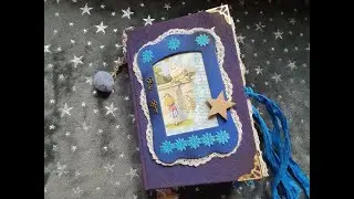 'Sweet Dreams Alice' Junk Journal in Alice in Wonderland theme - flip through