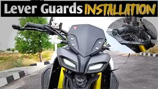 Installation of Lever Guards in Mt-15 | Mt-15 Modifications |