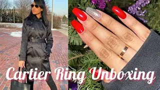 BUYING AND UNBOXING MY FIRST CARTIER RING, VEGAN GROCERY HAUL AND MORE // Boston vlog
